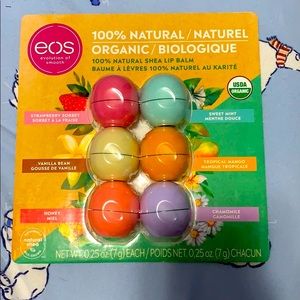 6 pack of eos lip balm